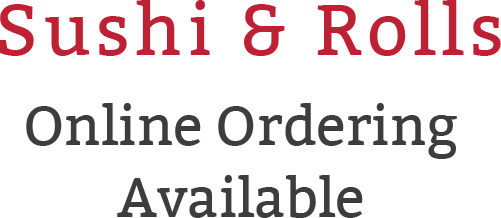  Sushi and Rolls Online Ordering available